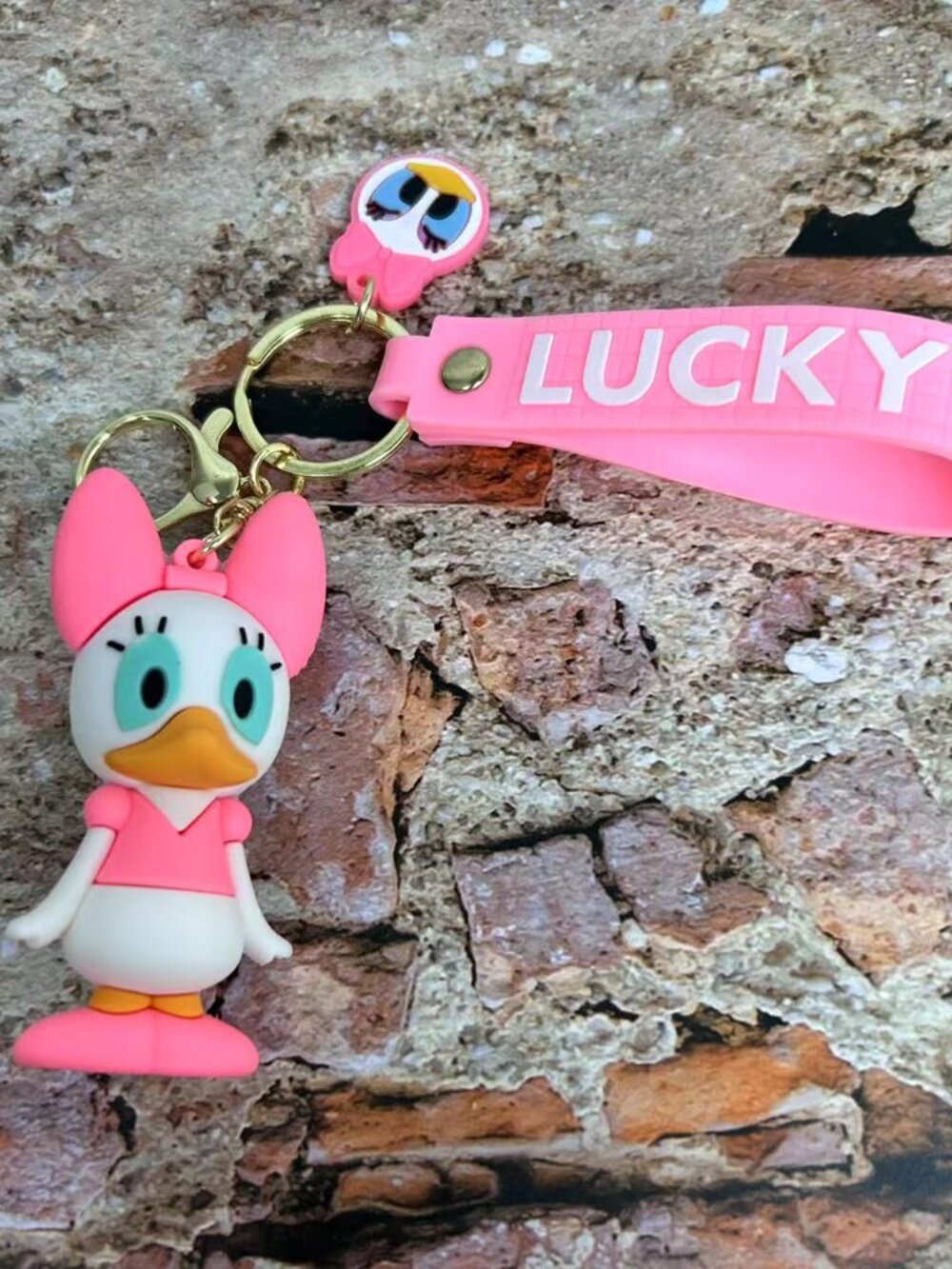 Creative Forest Cartoon Daisy Duck Keychain